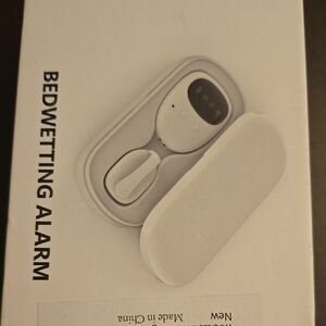 Compact White Bedwetting Alarm